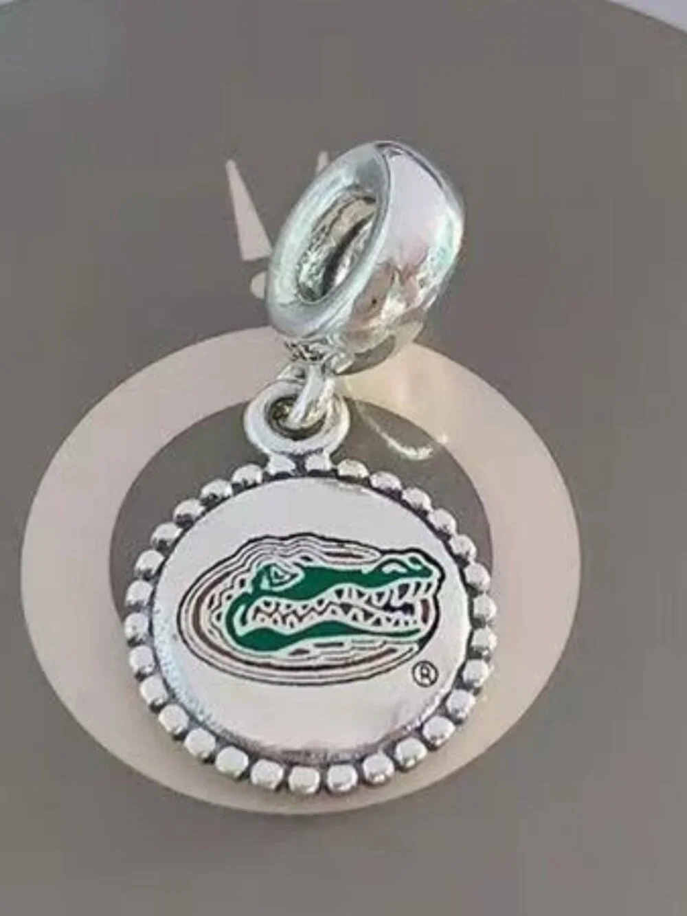 Pandora Florida Charm Alligator Charm USA Charm US Charm Travel Charm